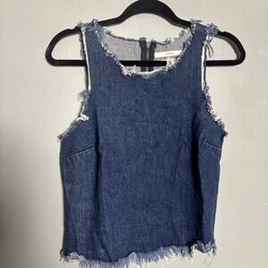 Tularosa Women’s Denim Scarlett Tank Top Shirt Terrassa Country Western Rodeo S